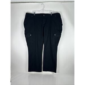 Duluth Trading CurveSetter Waistband Cargo Utility Pants Womens 26W x 31